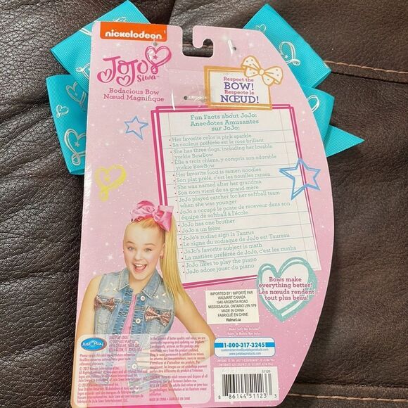4 for 20$ / NWT Jojo Siwa Bodacious Bow - Picture 2 of 2
